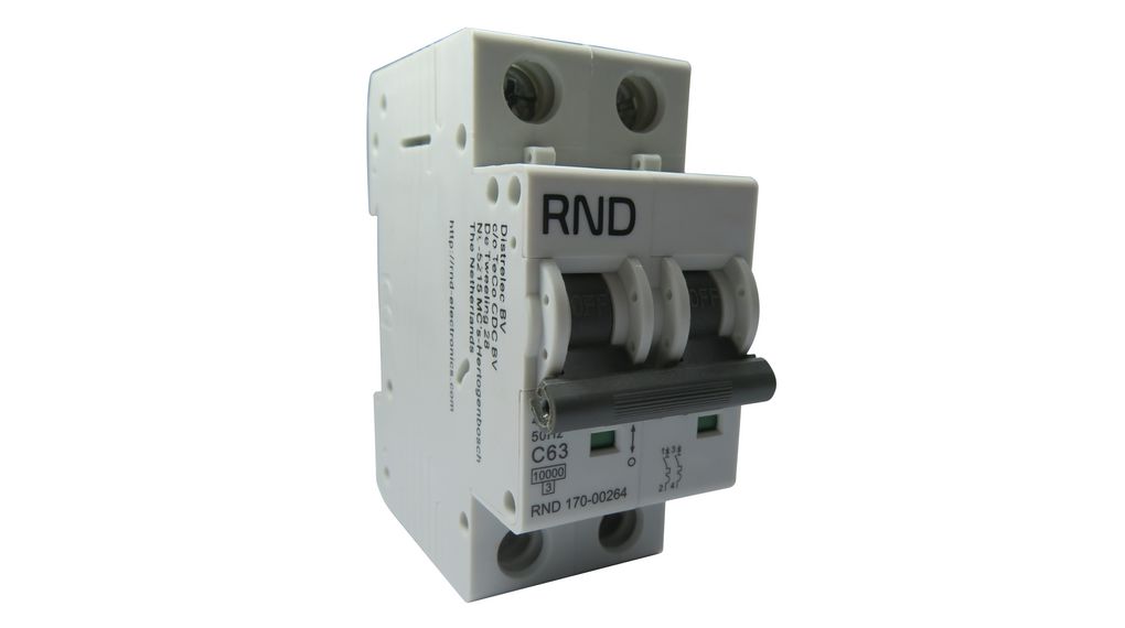 Miniature Circuit Breaker, 6A, 500V, IP20